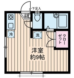 カサデオロ水岡の物件間取画像